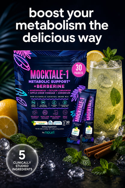 Mocktale-1 — Natural Metabolic Support Drink | 30 Packets