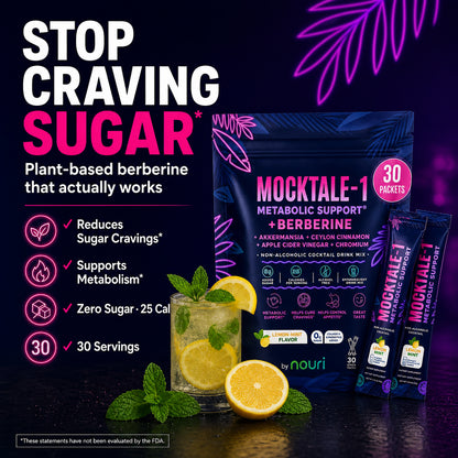 Mocktale-1 — Natural Metabolic Support Drink | 30 Packets