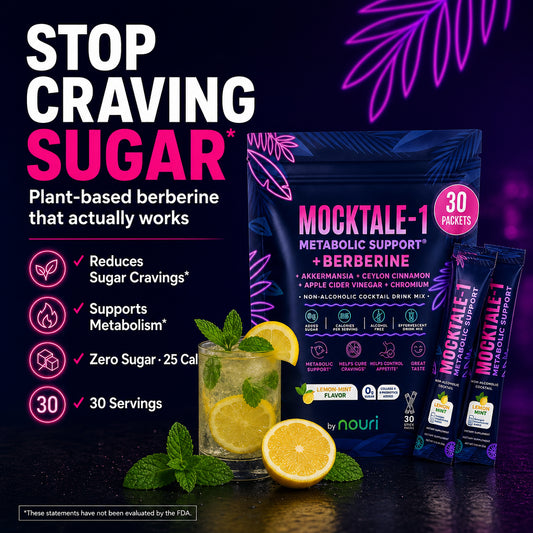 Mocktale-1 — Natural Metabolic Support Drink | 30 Packets