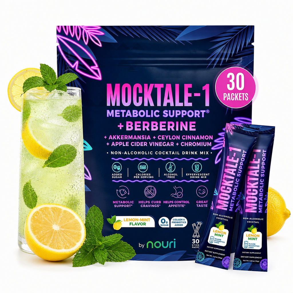Mocktale-1 — Natural GLP-1 Metabolic Support Drink | 30 Packets