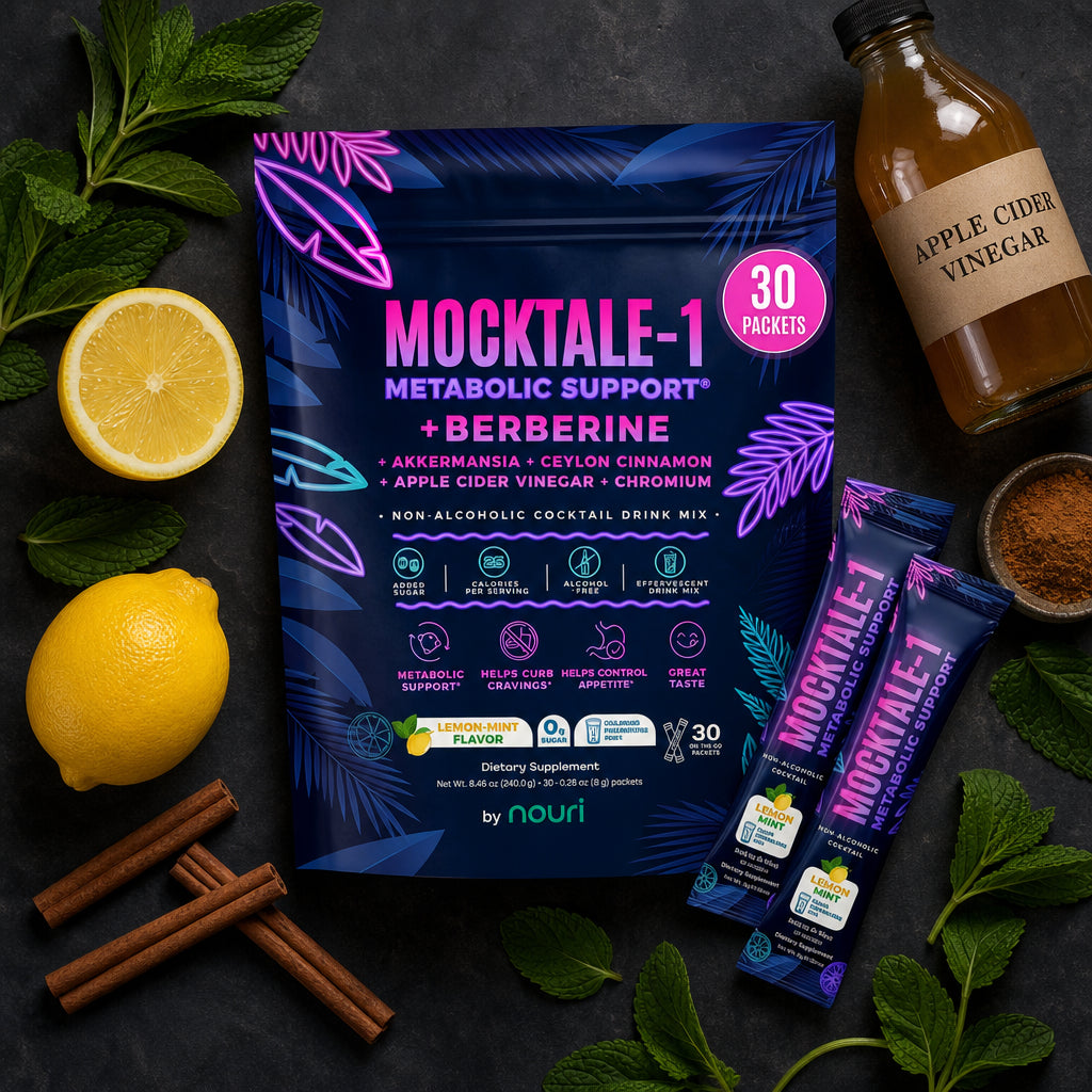 Mocktale-1 — Natural GLP-1 Metabolic Support Drink | 30 Packets
